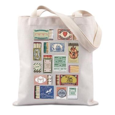 Imagem de TIIMG Wing Leader Gift Fantasy Novel Readers Book Club Bookish Gifts FW Inspired Dragon Rider Fans Gift Tote Bag, Quest Squad Wing, 0