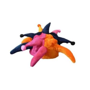 Imagem de Chapéu Palhaço Bobo Da Corte Colorido Festas Cosplay - MC PRESENTES