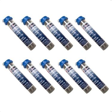 Imagem de Kit 10 Tubos Estanho Solda Fio 63x37 22g Diâm 1,0 Mm Tubinho Tubete Soldador Aprox 4 Metros - Cobix