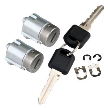 Imagem de Cilindros e chaves de fechadura de porta compatíveis com modelos específicos Chevrolet GMC