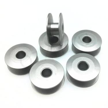 Imagem de Kit 50 Bobinas Metal Reta Lisa Máquina Industrial Costura - BERTO IMPO