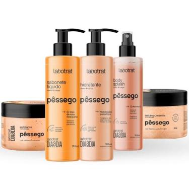 Imagem de Kit Labotrat Dia A Dia Banho Premium Completo 5 Produtos Esfoliante Co