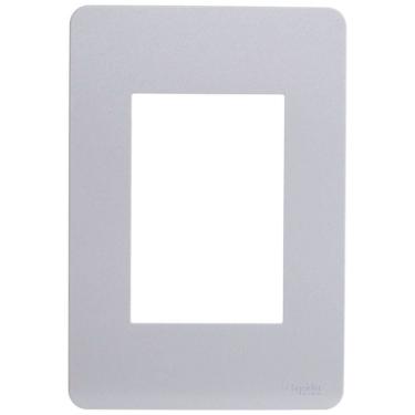 Imagem de Placa 4x2 3 Postos Gamma Silver Orion - S730103274 - SCHNEIDER