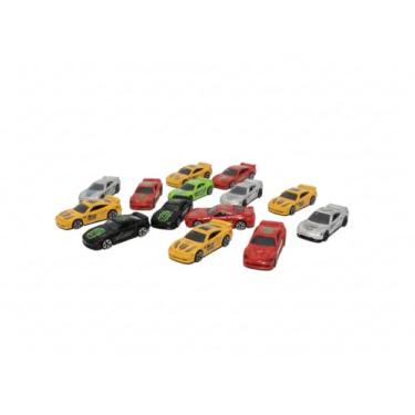 Imagem de Kit 15 Carros Miniatura Cores Sortidas Plástico Resistente Para Crianças Acima De 3 Anos Deixe Os Momentos De Bincadeiras Com Mais Diversão
