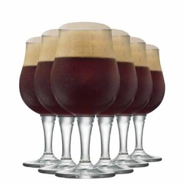 Imagem de Ruvolo, Jogo de Taça, Taça de Cristal Mason G, para Cerveja 660ml 6 Peças