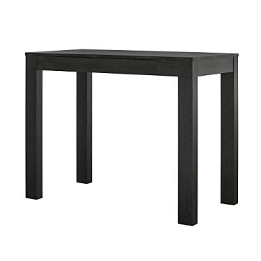 Imagem de P9IDEDFH Mesa de escritório minimalista com gaveta de armazenamento, mesa de estudo para laptop e papelada, móveis de escritório doméstico (cor: preto) (D)