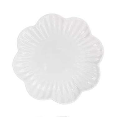 Imagem de Prato de jantar de cerâmica reutilizável prato de sobremesa pratos de jantar de cor sólida pratos de cozinha leves para restaurante doméstico