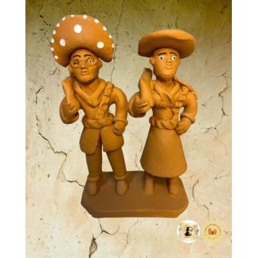 Imagem de Artesanato de Barro Natural  Pinte você mesmo  Artesanato Terra do mes