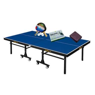 Imagem de MESA PING PONG 1008 KLOPF + Kit Completo 5094 + Capa