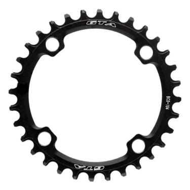 Imagem de Coroa Única 34 Dentes Gta Bicicleta Single Alum Bcd104 Preta