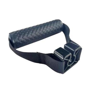 Imagem de menolana Alça de ginástica com suporte de grampo, barra de pressão para corda de tríceps, acessórios de suspensão para ginástica, alça de força e aderência