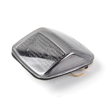 Imagem de Lanterna traseira de LED fumê Arashi para Harley Davidson DEUCE, luz traseira de freio de seta, acessórios de substituição integrados para motocicletas