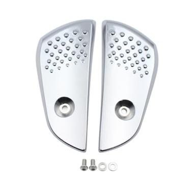 Imagem de Colaxi Pedais de motocicleta, apoios para os pés, substituição, reparo, suprimentos modernos de liga de alumínio leve, degraus atualizados para Sprint 150, Prata