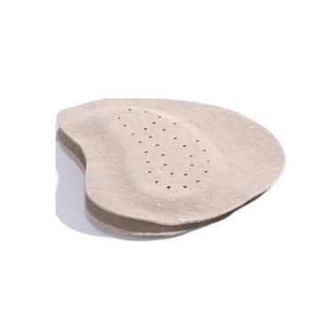 Imagem de 1 par de almofadas de metatarso de sola macia para o antepé, protetores de sola adesivos, adesivos de palmilha antiderrapante, adesivos autoadesivos para alívio da dor para os pés