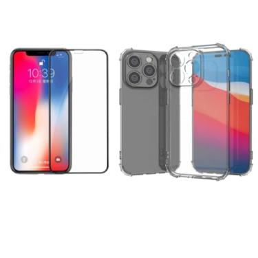 Imagem de Capinha + pelicula de vidro 3D compativel com IPHONE 15 PRO MAX