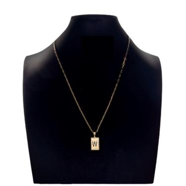 Imagem de Cordão Carti Fecho Lagosta E Letra W Top