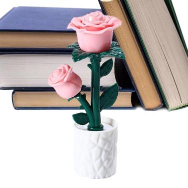 Imagem de Lâmpada de Flor | Operada a Bateria,Luminária Decorativa LED Luz Noturna | Para Decoração De Mesa Sala De Estar Quarto Escritório Em Casa Berçário Dormitório Aniversário