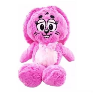 Imagem de Pelúcia Dalila Rosa Coelho Da Mônica Gigante 54cm, Antialérgico, Bordado Premium nos Olhos, Costura Reforçada