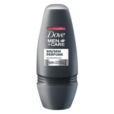 Imagem de Desodorante Dove Men + Care Sem Perfume Roll-on Antitranspirante 72h com 50ml