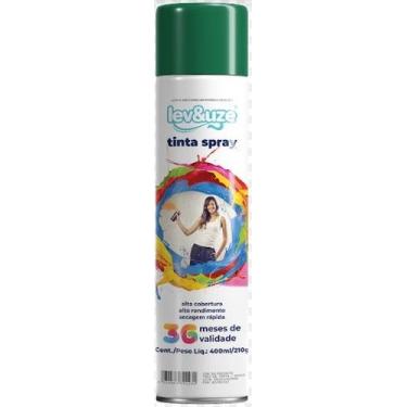 Imagem de TINTA SPRAY 400ML USO GERAL VERDE ESCURO LEV&ampUZE - CHESIQUIMICA