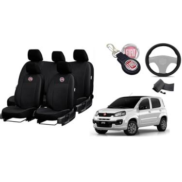 Imagem de Capa de couro para o banco uno 2014-2021 proteção impermeável