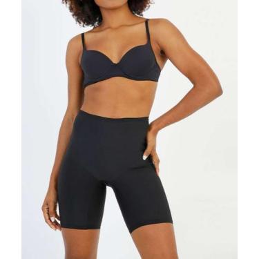 Imagem de Bermuda Modeladora Slim Dilady-64203, Preto, M