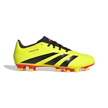 Imagem de adidas Tênis unissex 24 Club Flexible Ground, Team Solar Amarelo/Preto/Vermelho Solar, 41 BR