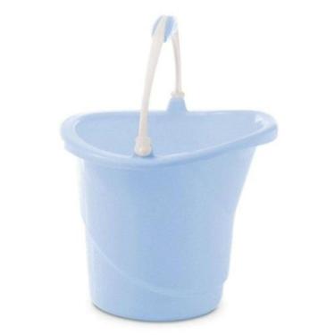 Imagem de Balde para Banho 13L Adoleta Fofura Azul Bebê 0802-17