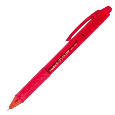 Imagem de Caneta Esferográfica Pentel R.S.V.P Rt Vermelho, Pentel, Sm/Bk93-B, Vermelho