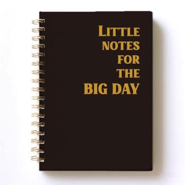Imagem de xizhenyuan Little Notes for Big Day A5 Spiral Journal Notebook, Inspirational Funny Quotes Soft Cover Wire Bound 80 Sheets/160 Pages 8.4"x6.4" Writing Diary, Inspiring Gift, Notepads Memo Notes