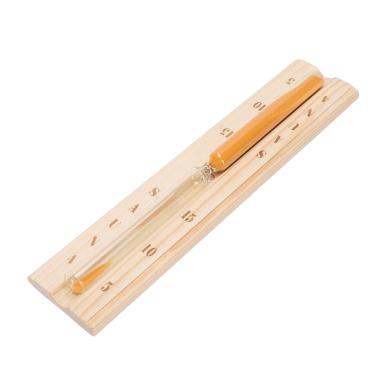 Imagem de Aqur2020 Temporizador de Areia para Sauna, Ampulheta de Madeira de Pinho de 15 Minutos Com Montagem na Parede de Vidro à Prova de Calor, Rotação de 360º para Sala de Sauna e Academia