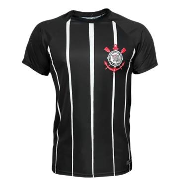 Imagem de Camiseta Corinthians Raglan Recorte - Masculino-Masculino