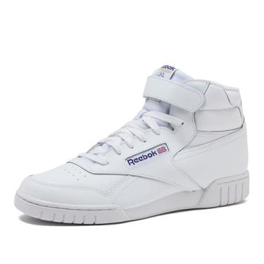 Imagem de Reebok Tênis masculino de basquete EX-OASCGHI, cano alto, retrô, Branco, 3