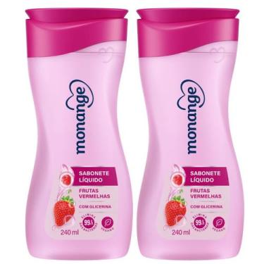 Imagem de Monange Frutas Vermelhas Sabonete Líquido - 2 Un