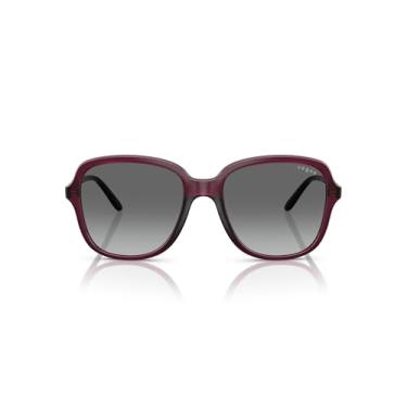 Imagem de Óculos de Sol Vogue Eyewear 0VO5601S 298911 Tam 53 / Vermelho - Lentes Cinza Gradiente