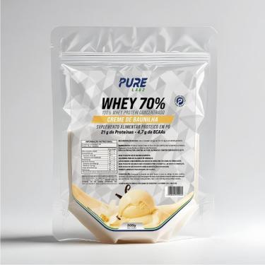 Imagem de Whey Protein Concentrado 70% 900g Pure Athletic-Unissex