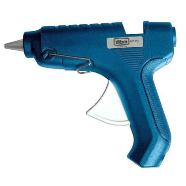 Imagem de Pistola De Cola Quente Apl20 40w Bivolt Azul - Tilibra