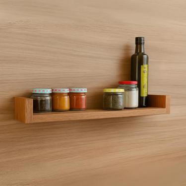 Imagem de Estante Organizadora Temperos Prateleira Cozinha Nicho Decorativo de Sala