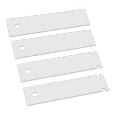 Imagem de HPUY WE1M504 e WE1M1067 Kit de substituição de rolamento de tambor de secadora 4 peças para GE Dryer Drum Glides e Hotpoint Kenmore Sears RCA, peças de secadoras substitui WE1M316 WE1M333 WE1M507