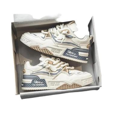 Imagem de Tênis Masculino Confortável Com Solado Macio Moda Casual Para Corrida 