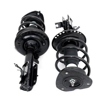 Imagem de HICKS Amortecedor dianteiro 172392 172393 adequado para Nissan Altima 2007-2012 (apenas 2,5 litros), conjunto de 2