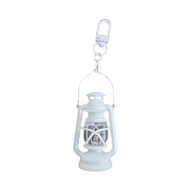 Imagem de Lanterna Vintage Mini LED a Óleo, Chaveiro Portátil, Luz Eletrônica De