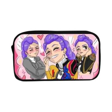 Imagem de Estojo Grande De Tecido Para Meninas, Estojo De Canetas Hunter Kpop Pa