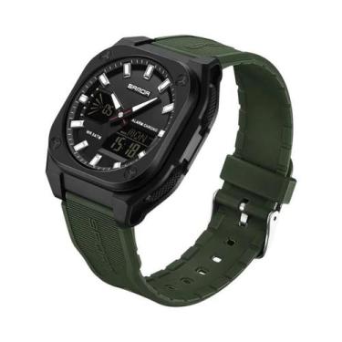 Imagem de Relógio De Quartzo Masculino De Luxo À Prova d'Água Cronógrafo Militar