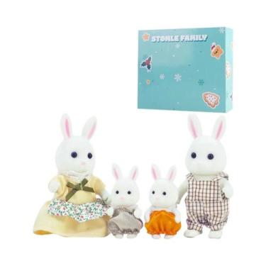 Imagem de Conjunto De Brinquedos De Animais Da Família Florestal Para Casa De Bo