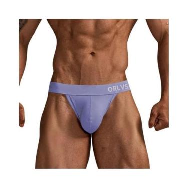 Imagem de Cuecas Masculinas De Corte Alto 1/3PCS Em Cores Combinadas, Confortáve