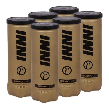 Imagem de Bola de Tênis Inni Grand Clay Pack Com 06 Tubos-Unissex