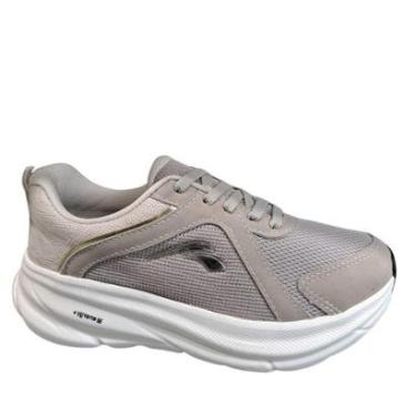 Imagem de Tênis Feminino Esportivo Confort Kolosh - Cinza-Feminino