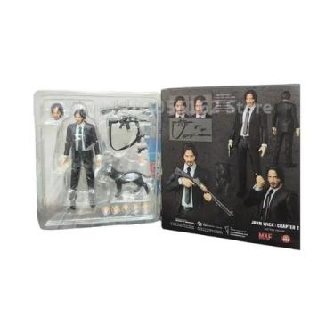 Imagem de Figura De Ação John Wick Capítulo 2 Mafex 085 4, Modelo Colecionável, 