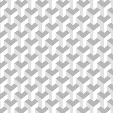 Imagem de Papel De Parede Textura Bloco Cinza E Branco 3D Adesivo